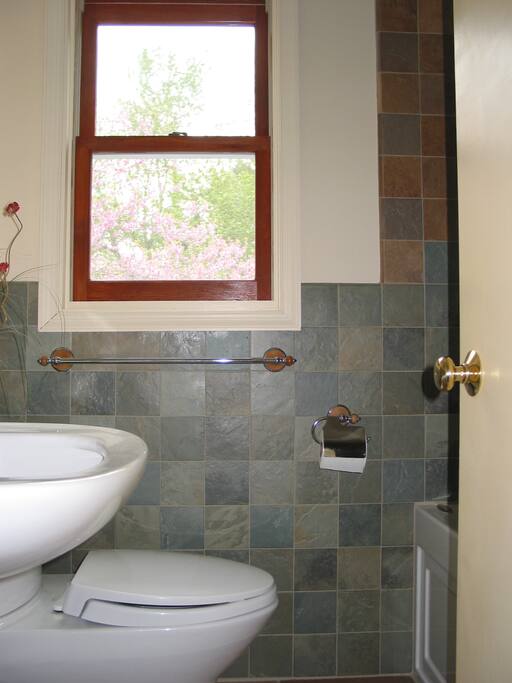 Master suite bedroom private bath