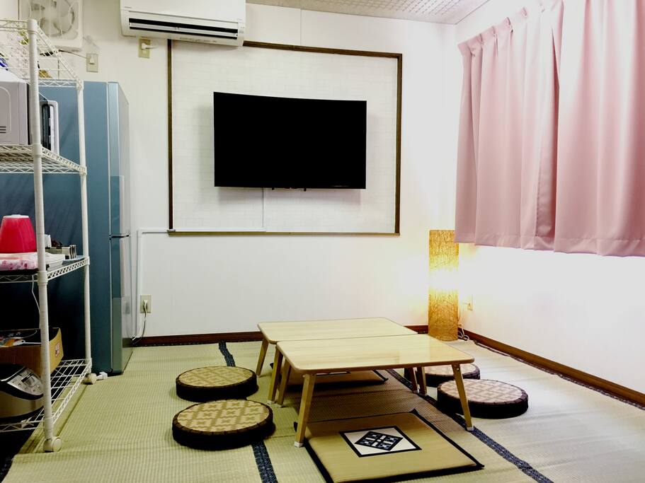 Living room on the second floor