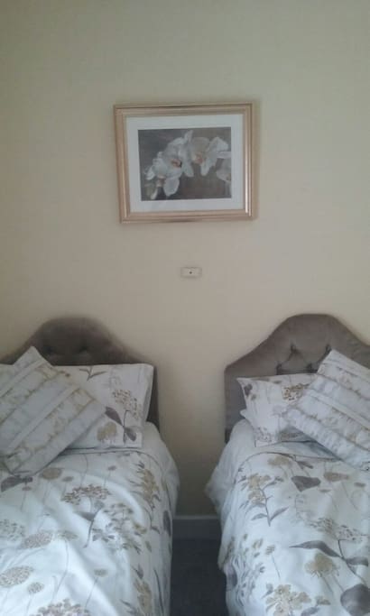 Bedroom with two singles