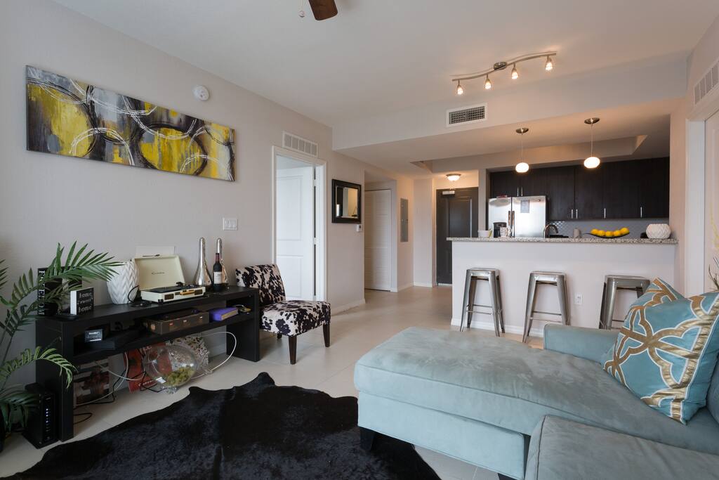Living room.