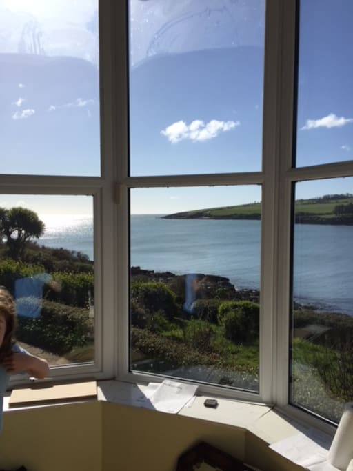 View from the bay window