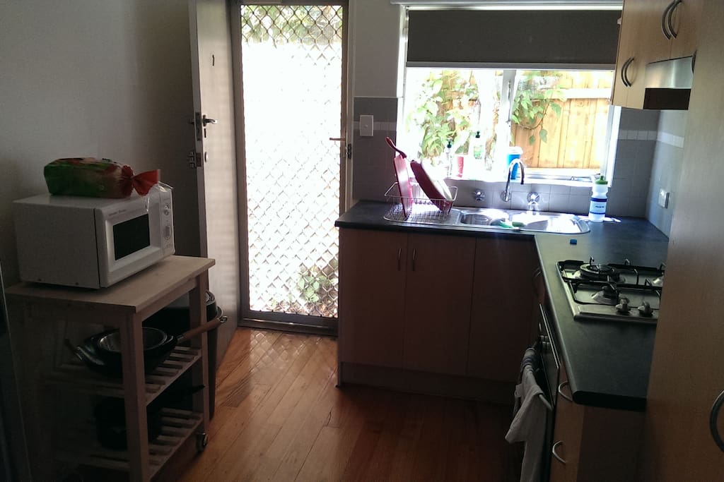 Shared kitchen space