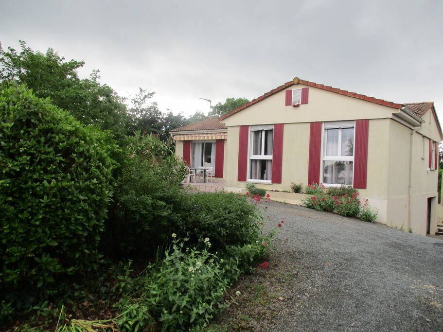 L'entrée principale de ma maison