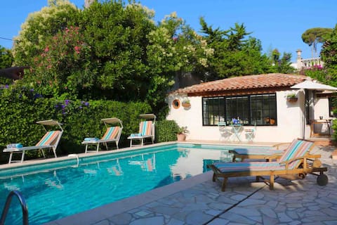 Cap d 'Antibes - Maissonette con piscina privada