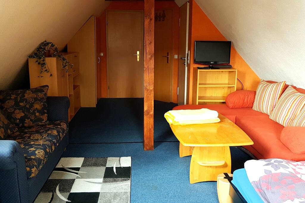 Zimmer aus Fenstersicht