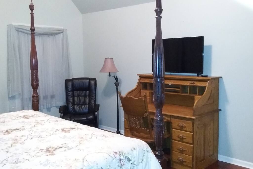 Large Private Master Suite Bedroom