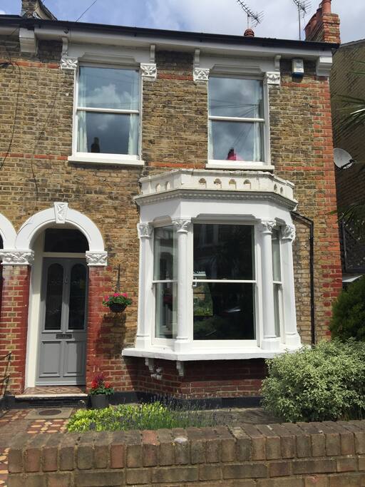 Front of the house with access to street