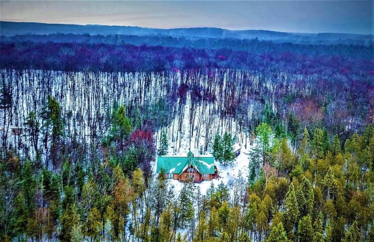 Muskoka Log Cottage Forest Pool Arrowhead Hot Tub Cottages