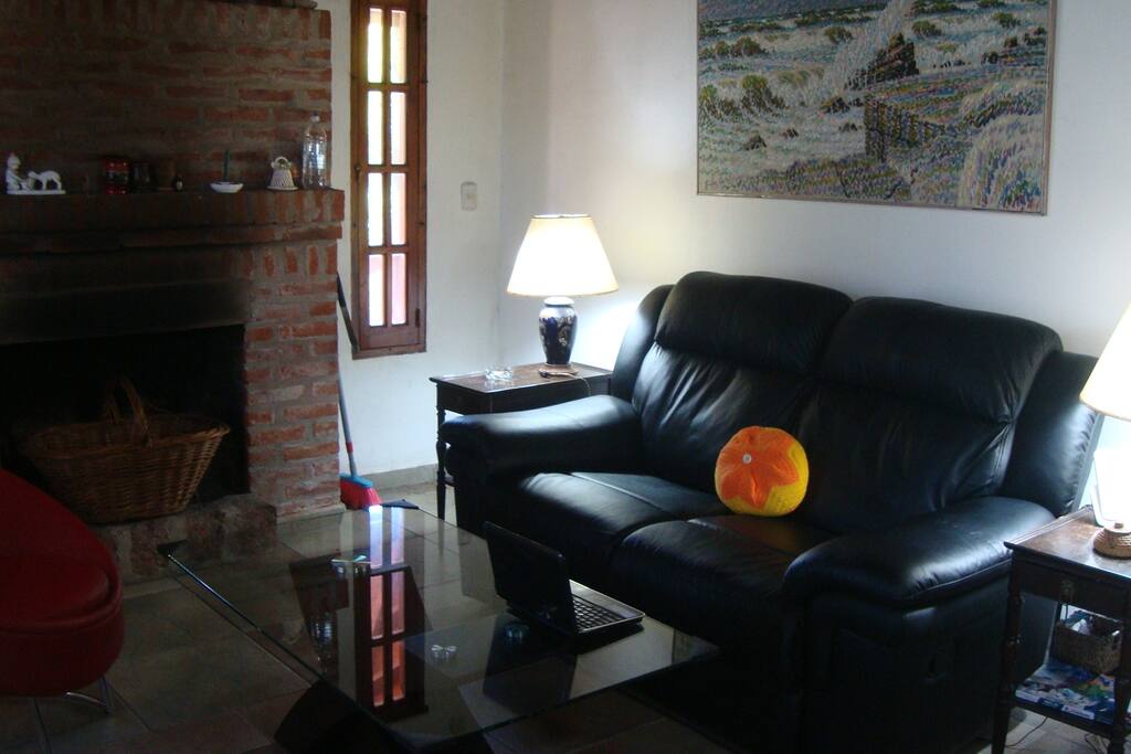 Living con Hogar a leños
