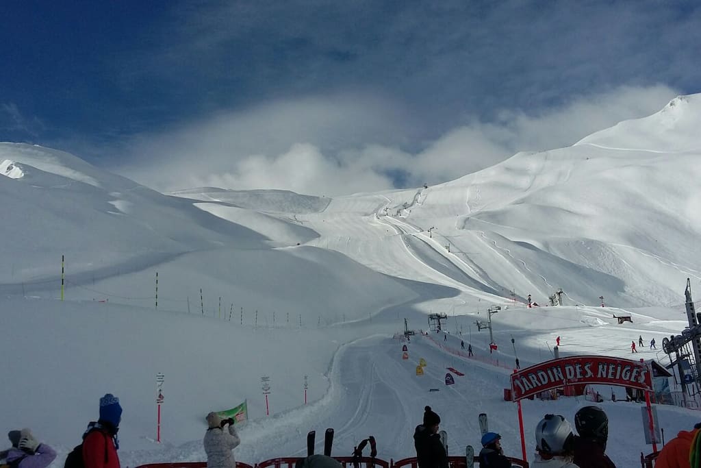 Cool la station en hiver