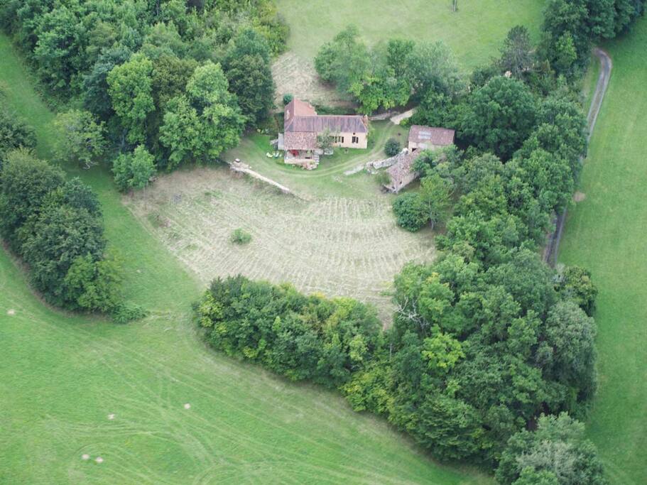 The property from the sky