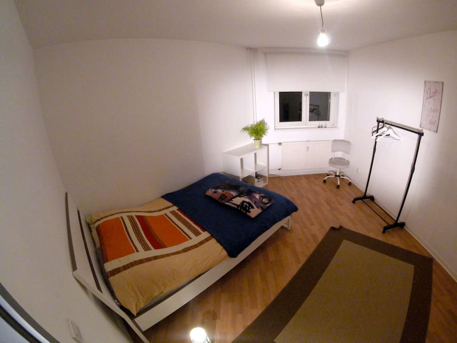 Your bedroom, quiet and spacious