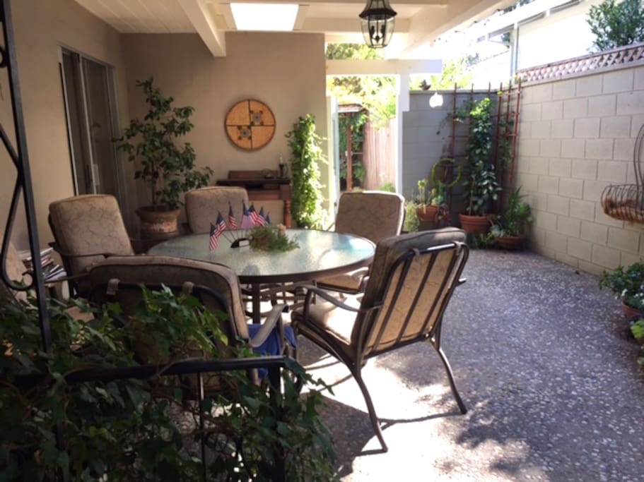 Sit and enjoy a great place for breakfast or afternoon sip.