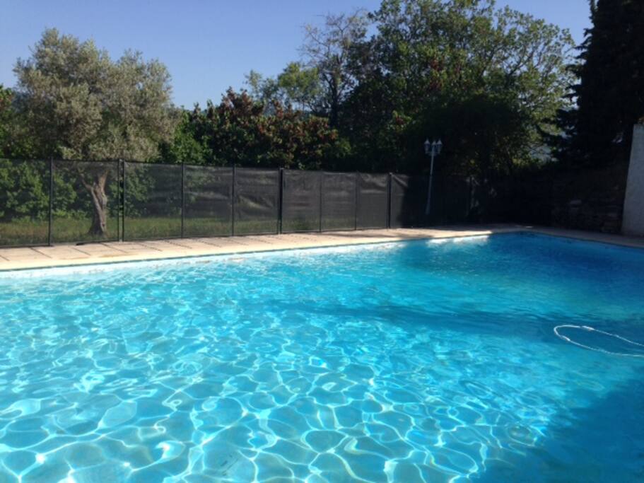 La piscine de 13 m sur 7