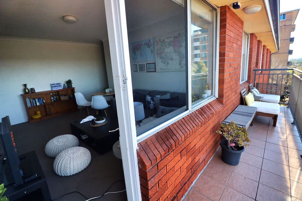 Living Room & Terrace