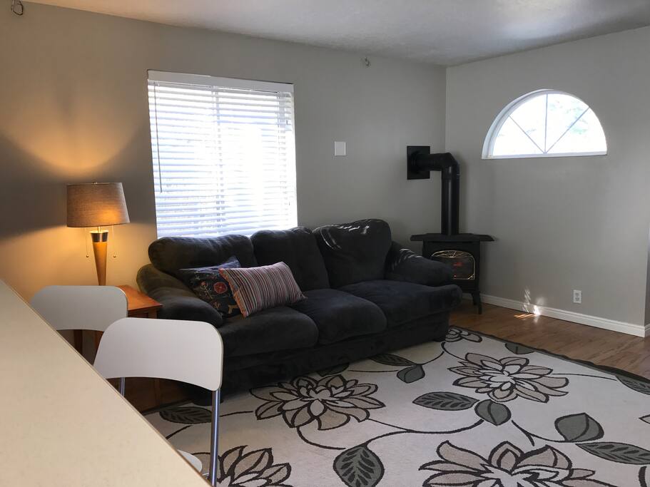 Main level living/work area.