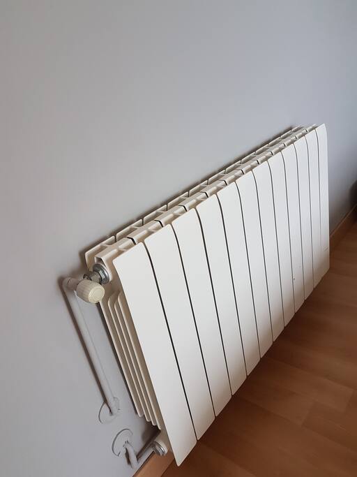 Calefacción en todas las habitaciones