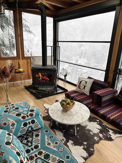 Ayder Plateau Waterfall View Duplex Villa 3+1