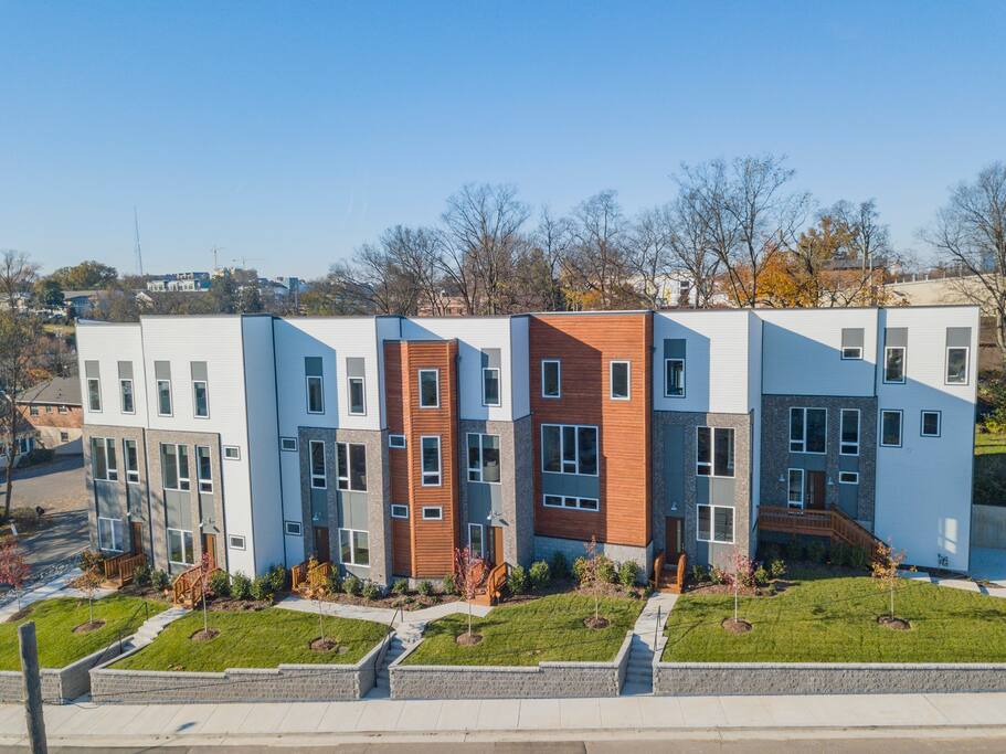Townhouse #6 on the far right