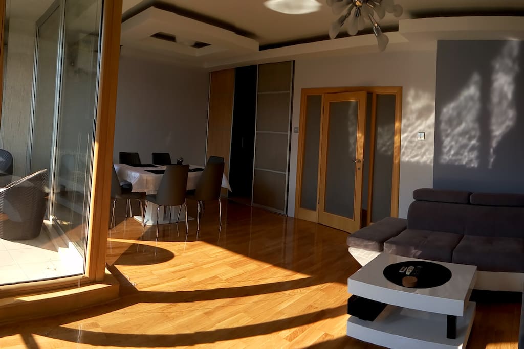 Living and dining room