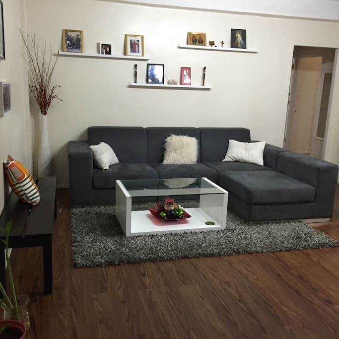 Living room, common space