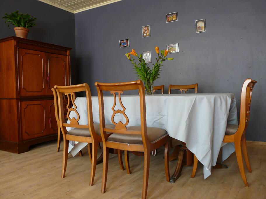 dining room for 8 persons