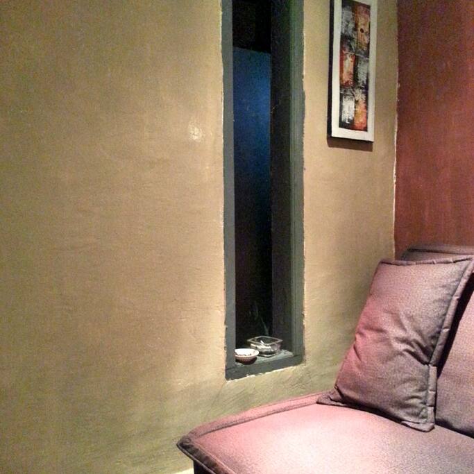 Sofa in room