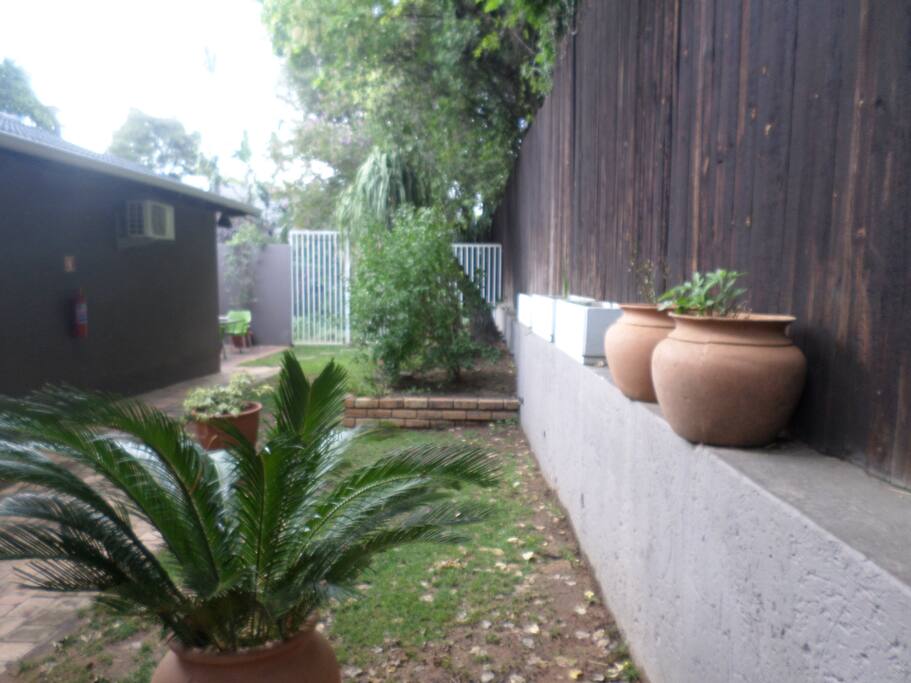 Secure entrance and yard