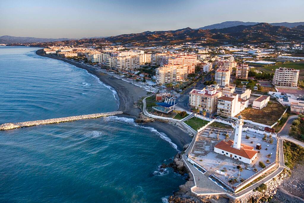 Vista panorámica de Torrox Costa