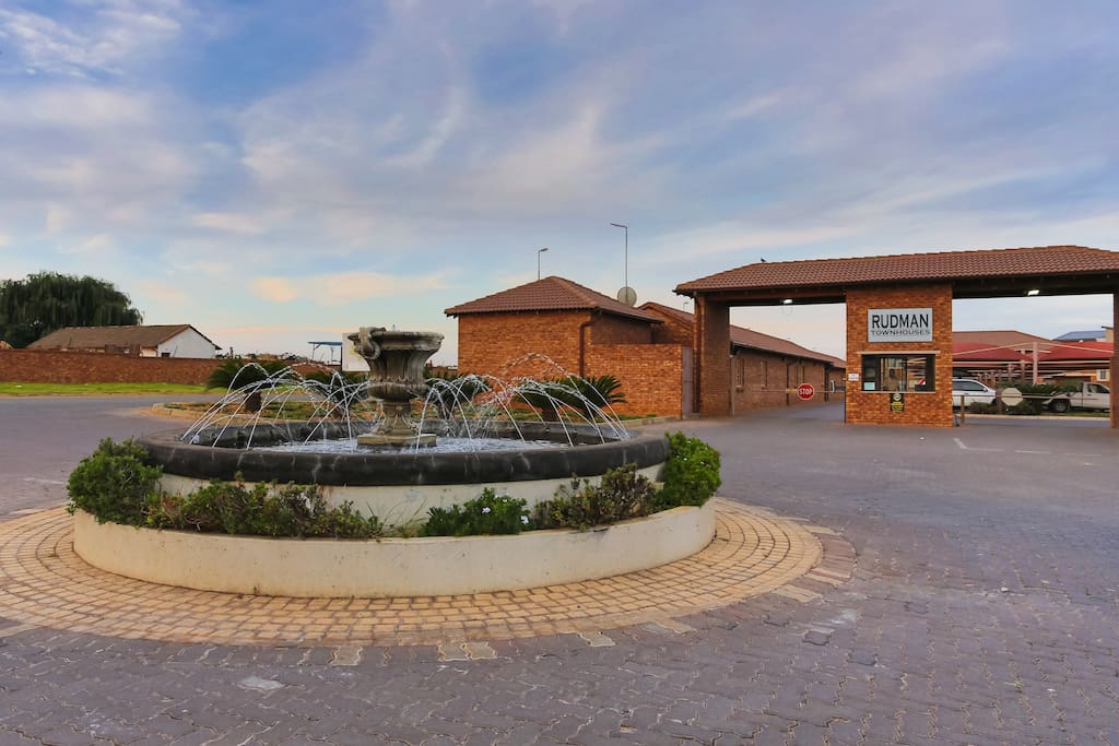 Our entrance shared with Nashua East Rand on Ravenswood road near the corner of Rietfontein Road.