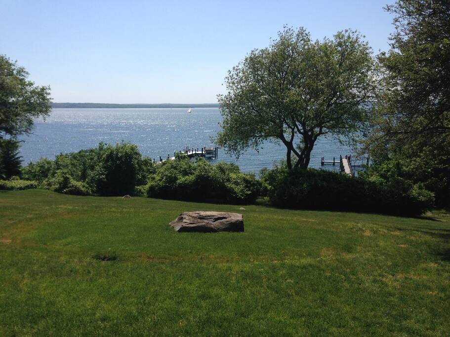 View from patio