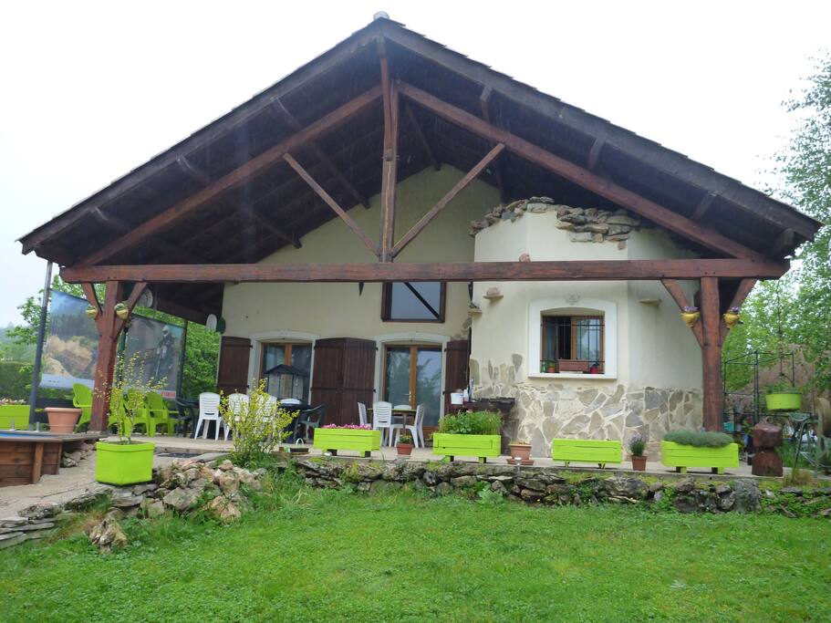 vue de la maison