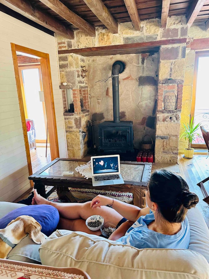 Assos My Stone Home Doğa/deniz Manzaralı Köy Evi - Çanakkale