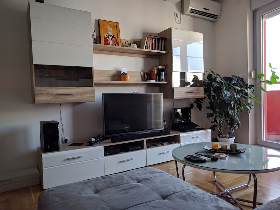 Living room tv set
