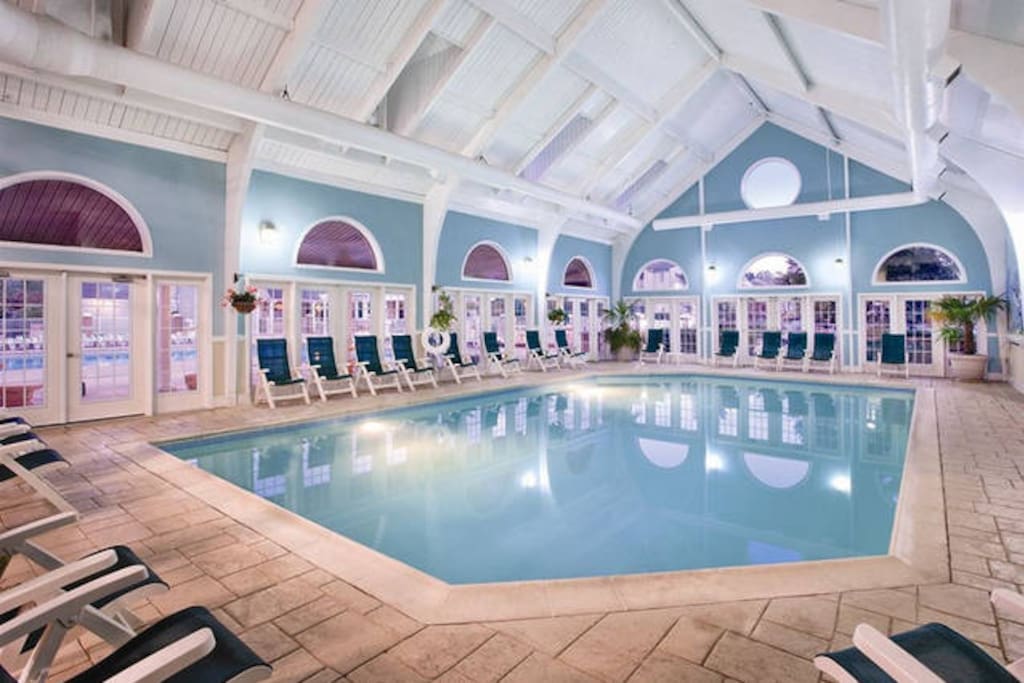 Indoor pool to enjoy during cooler months