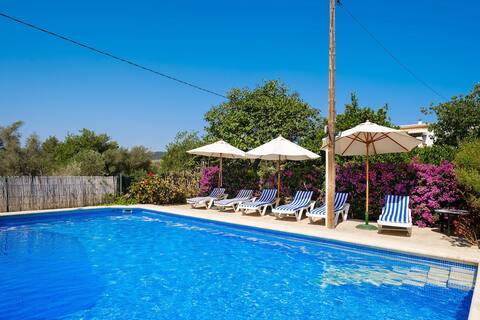 spacious villa with a private swimming pool
