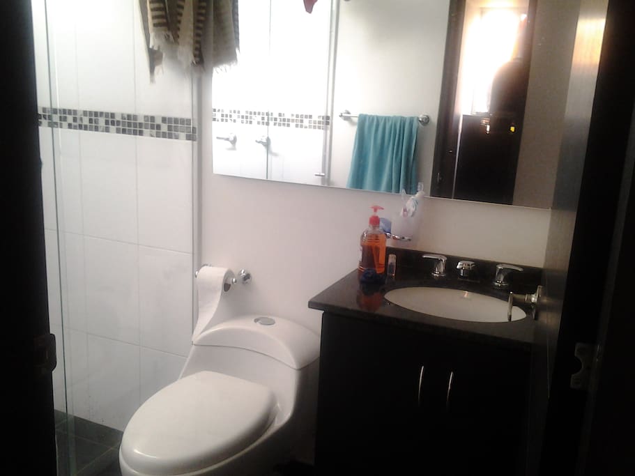 Baño exclusivo para el huésped