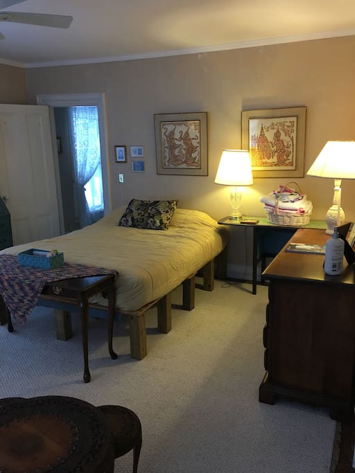 Beautiful and peaceful upstairs room in an elegant Victorian farmhouse