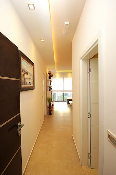 Comfort apartment doorway
