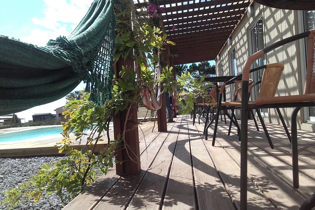 Decks terraza.