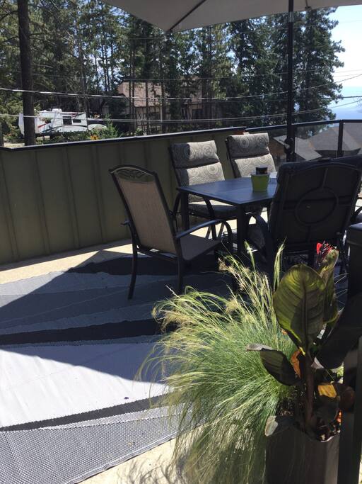 The deck
