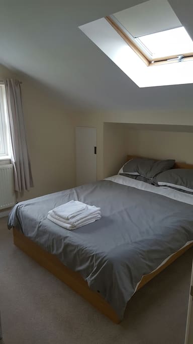 Double bedroom, your space. There is also a twin room available.