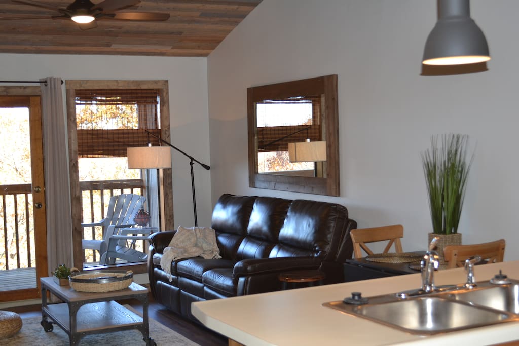 Living Room with Dual Reclining Sofa