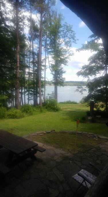 View from the porch.