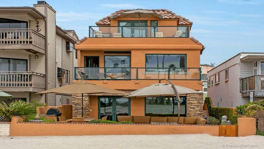 Beach House, South Mission Beach, San Diego, CA