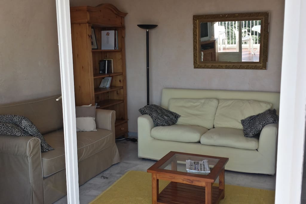 salon et SàM 30 m2 lounge facing the sea