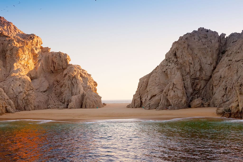 View of the Lovers Beach