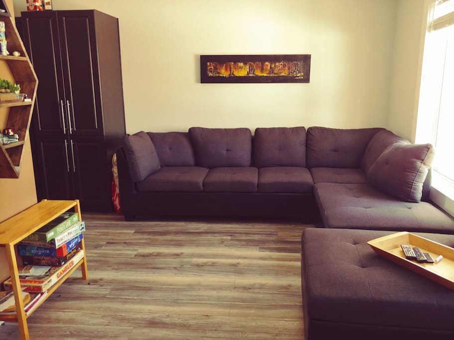 Try out a board game or chill on the comfy couch and watch a movie.