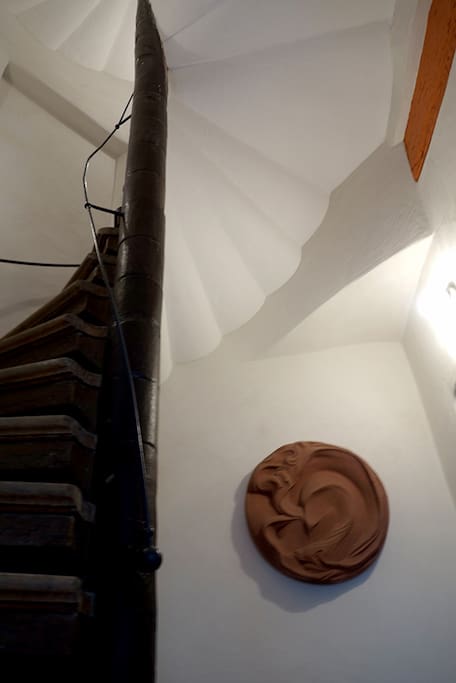 Historischer Treppenturm von 1718