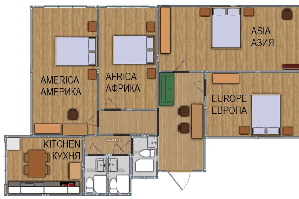 Apartment Plan / Планировка квартиры